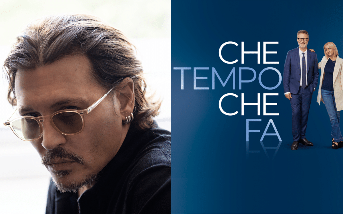 Johnny Depp ospite a Che tempo che fa per Modi - Tre giorni sulle ali della follia