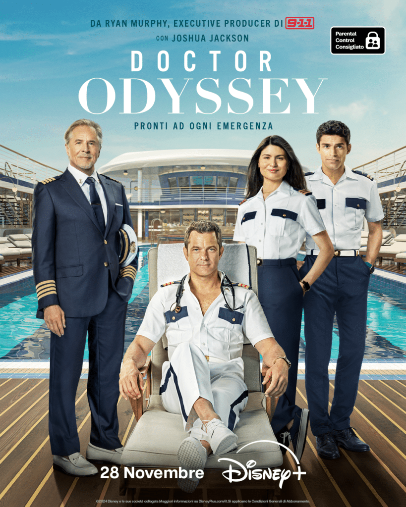 Doctor Odyssey: La serie con Joshua Jackson arriva 28 novembre su Disney+
