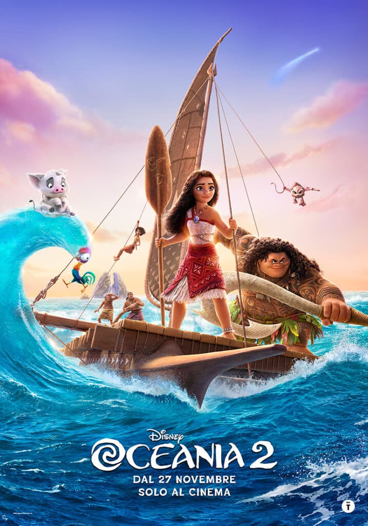 Oceania 2: Nuovo trailer del film d'animazione Disney, al cinema dal 27 Novembre