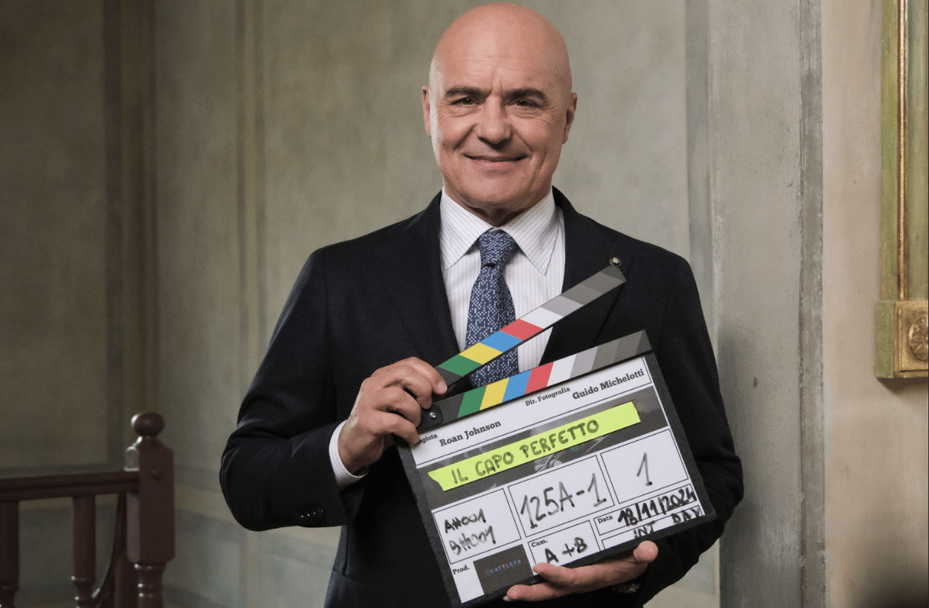Il Capo perfetto: Iniziate le riprese della nuova serie Netflix con protagonista Luca Zingaretti