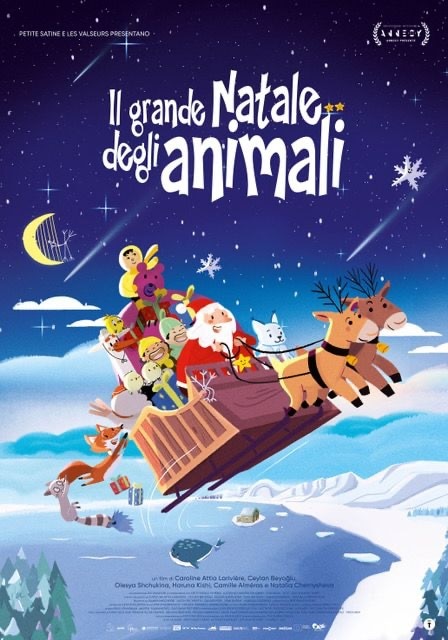 il grande natale degli animali poster