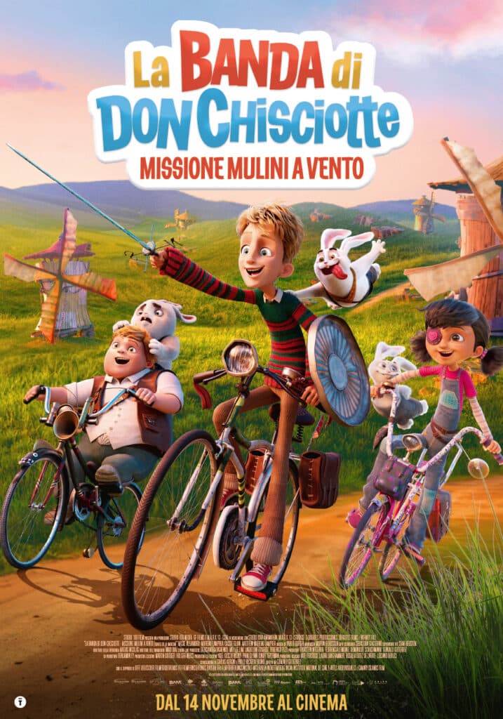 La Banda di Don Chisciotte – Missione mulini a vento: Dal 14 Novembre al cinema