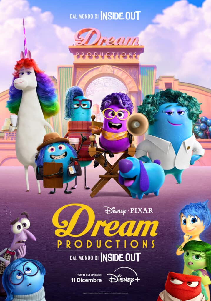 Dream Productions: dal mondo di Inside Out, dall'11 Dicembre su Disney + | TRAILER