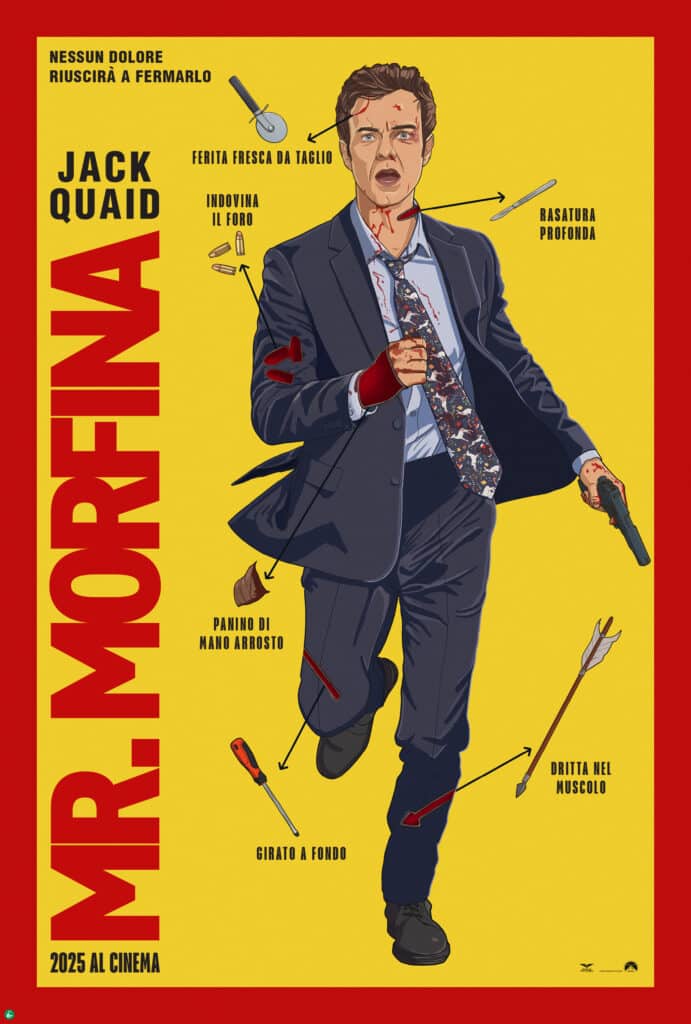 Mr Morfina: Ecco il trailer del Film con protagonista Jack Quaid su un uomo che non sente dolore