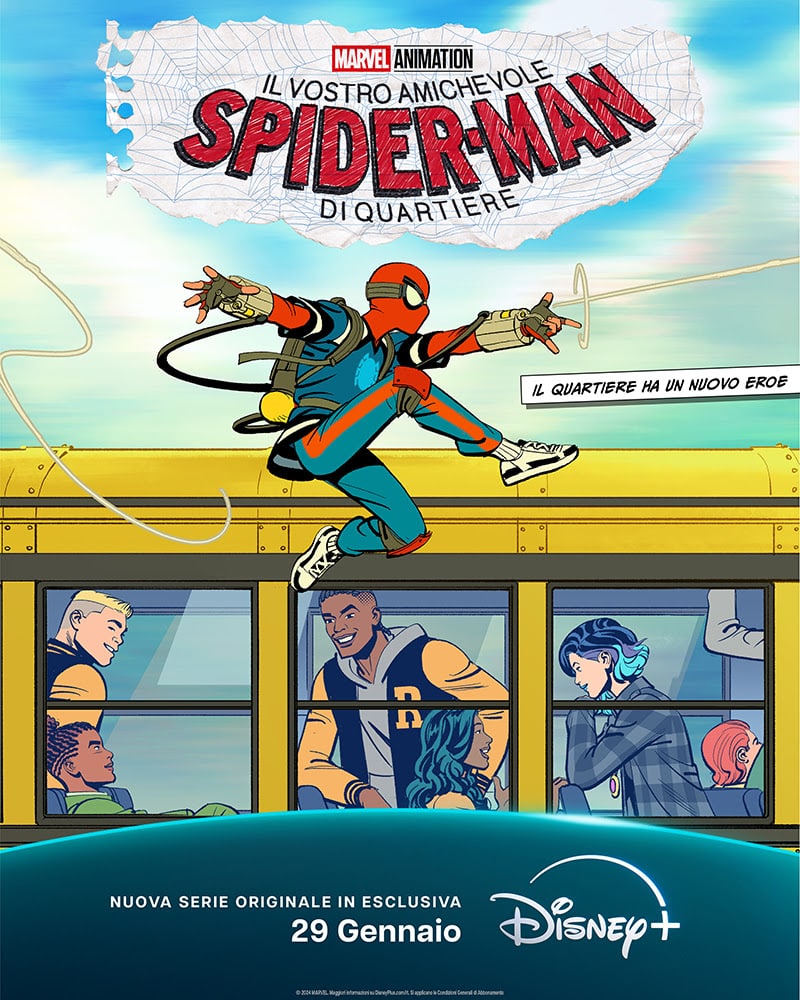 Il Vostro Amichevole Spider-Man di quartiere: Dal 29 gennaio su Disney+ la nuova serie Marvel Animation