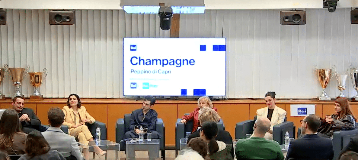Champagne – Peppino di Capri, Presentazione in conferenza stampa