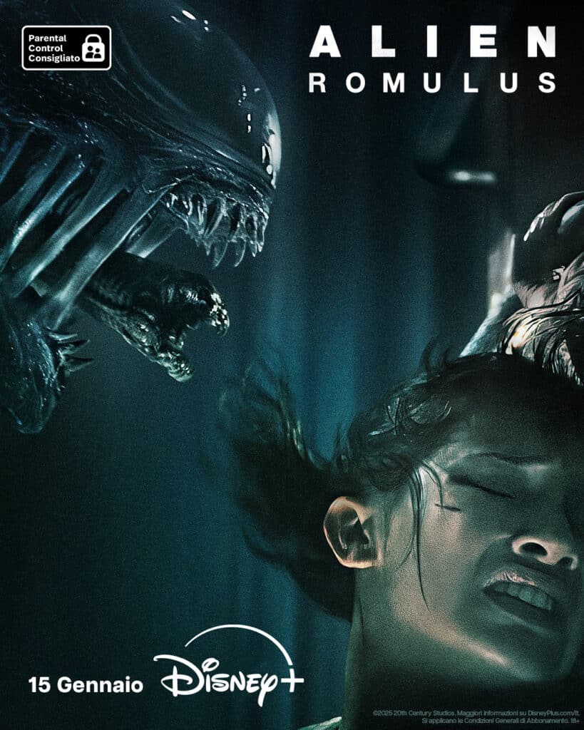 Alien: Romulus, il nuovo capitolo del franchise arriva il 15 Gennaio su Disney+ 