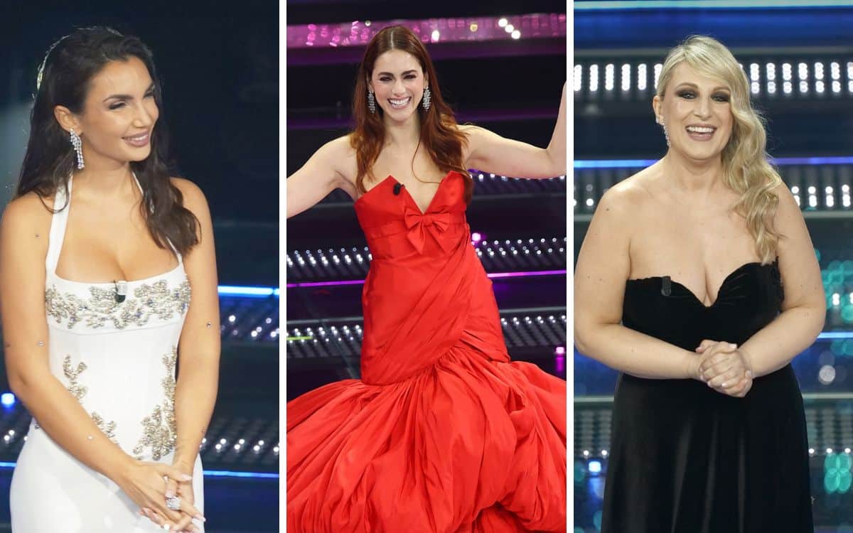 Sanremo 2025 look terza serata