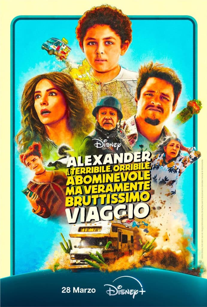 Alexander e il terribile, orribile, abominevole ma veramente bruttissimo viaggio: Dal 28 Marzo su Disney+