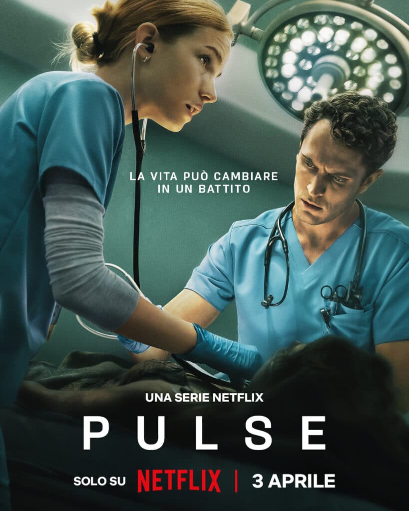 Pulse: Trailer e poster del medical drama Netflix, con Willa Fitzgerald e Colin Woodell