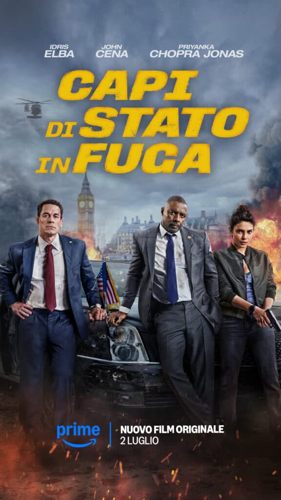 Capi di Stato in fuga: Il film con John Cena e Idris Elba arriva il 2 luglio su Prime Video | TRAILER