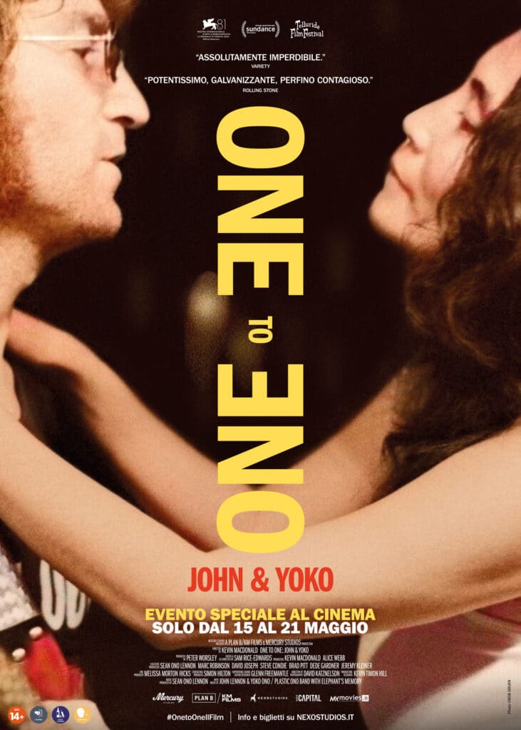 “ONE TO ONE: JOHN & YOKO”, al cinema dal 15 al 21 Maggio è un toccante spaccato di pura realtà