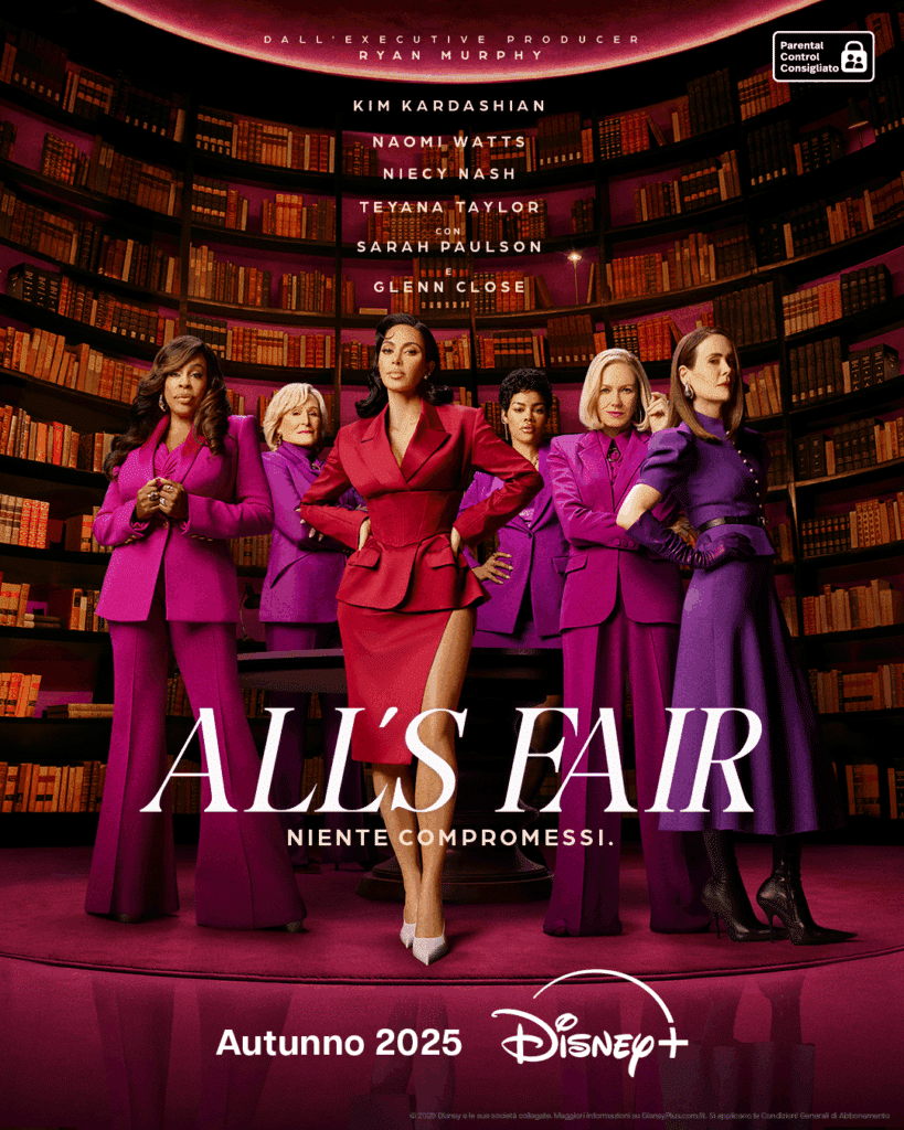 All’s Fair: La nuova serie dal cast stellare di Ryan Murphy, arriva in autunno su Disney+ | TEASER