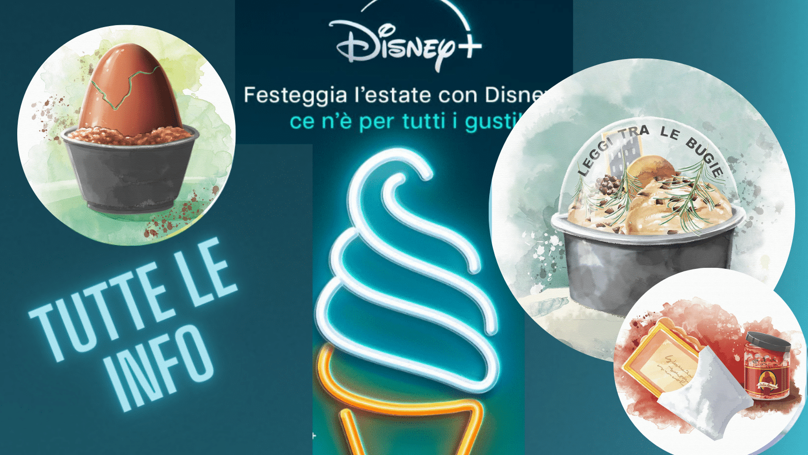 Disney+: A Roma arrivano i gelati ispirati alle serie televisive più famose, tutte le info