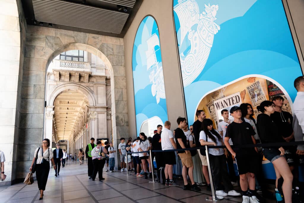 One Piece conquista di nuovo Milano, questa volta con il pop up store alla Rinascente