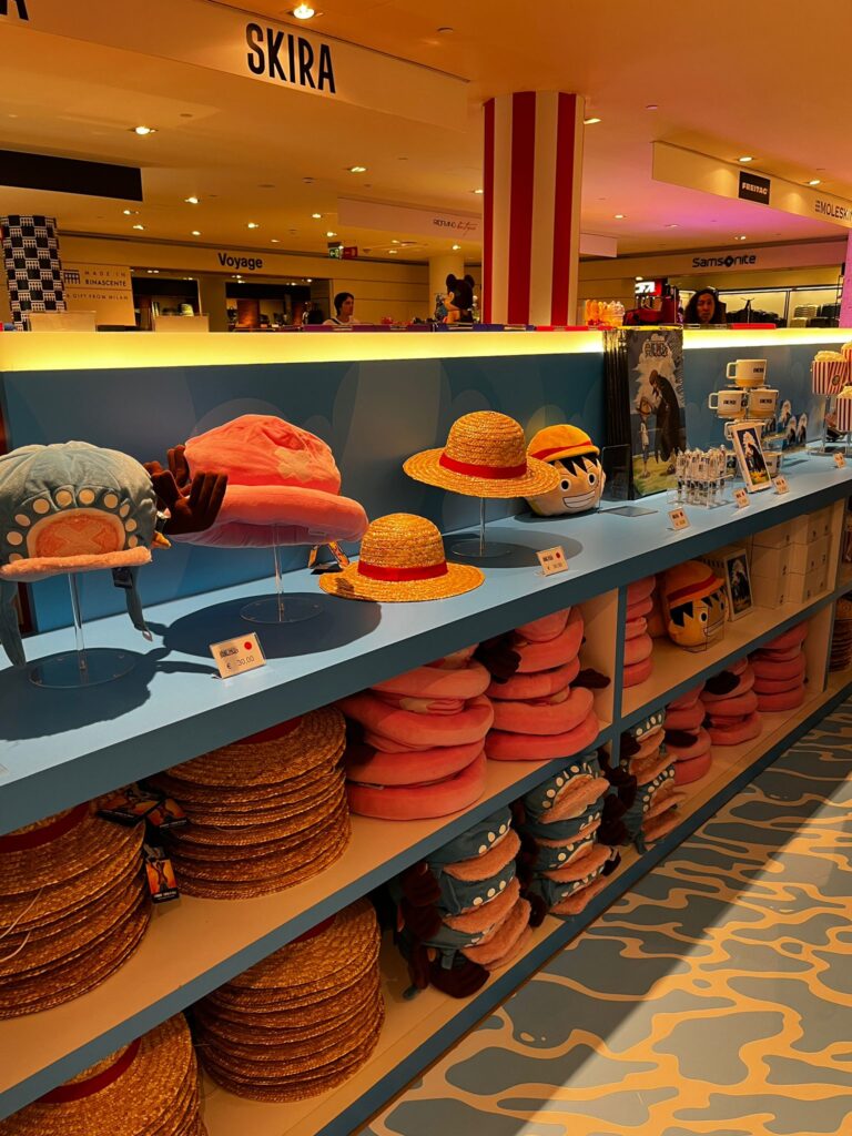 One Piece conquista di nuovo Milano, questa volta con il pop up store alla Rinascente