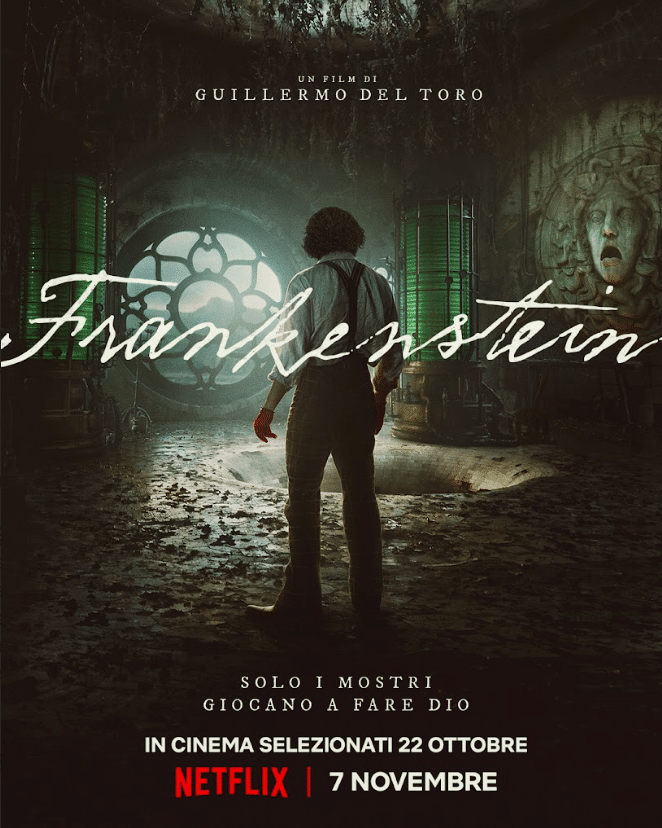 Frankenstein di Guillermo del Toro arriva su Netflix il 7 novembre