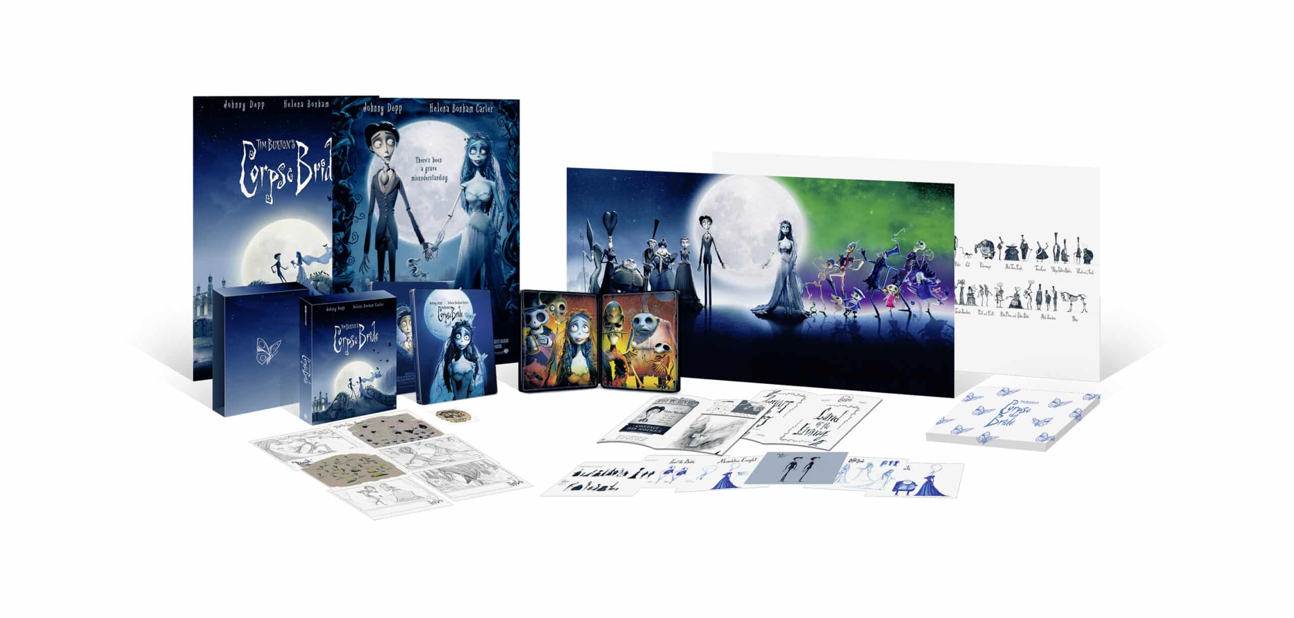 La sposa cadavere: Warner Bros. Home Entertainment festeggia il 20° anniversario con la speciale edizione Steelbook 4K Ultra HD