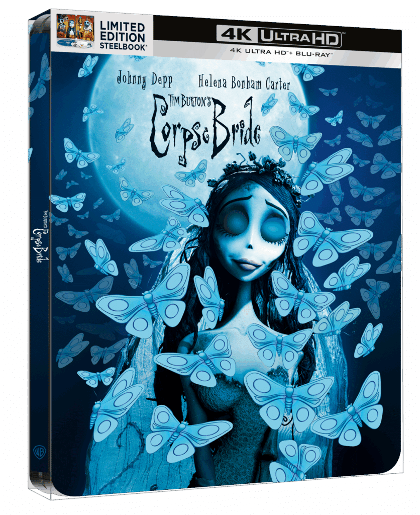 La sposa cadavere: Warner Bros. Home Entertainment festeggia il 20° anniversario con la speciale edizione Steelbook 4K Ultra HD