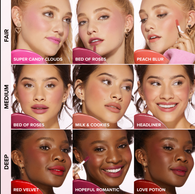 Too Faced presenta il nuovo prodotto multiuso Cloud Crush Whipped Lip & Cheek Color