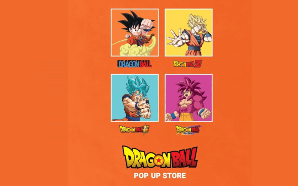 Dragon Ball per la prima volta in Italia con un esclusivo Pop Up Store, Tutti i dettagli