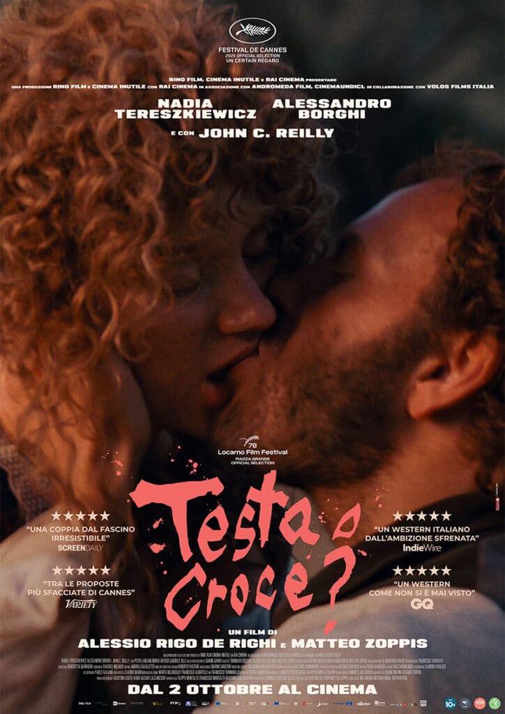 Testa o Croce? Il film con Alessandro Borghi e Nadia Tereszkiewicz arriva al cinema il 2 ottobre