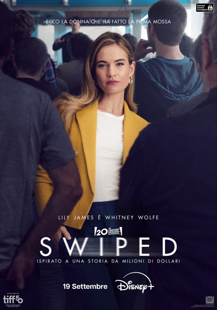 Swiped: Disponibile nuovo trailer e poster del film con Lily James, dal 19 settembre su Disney+