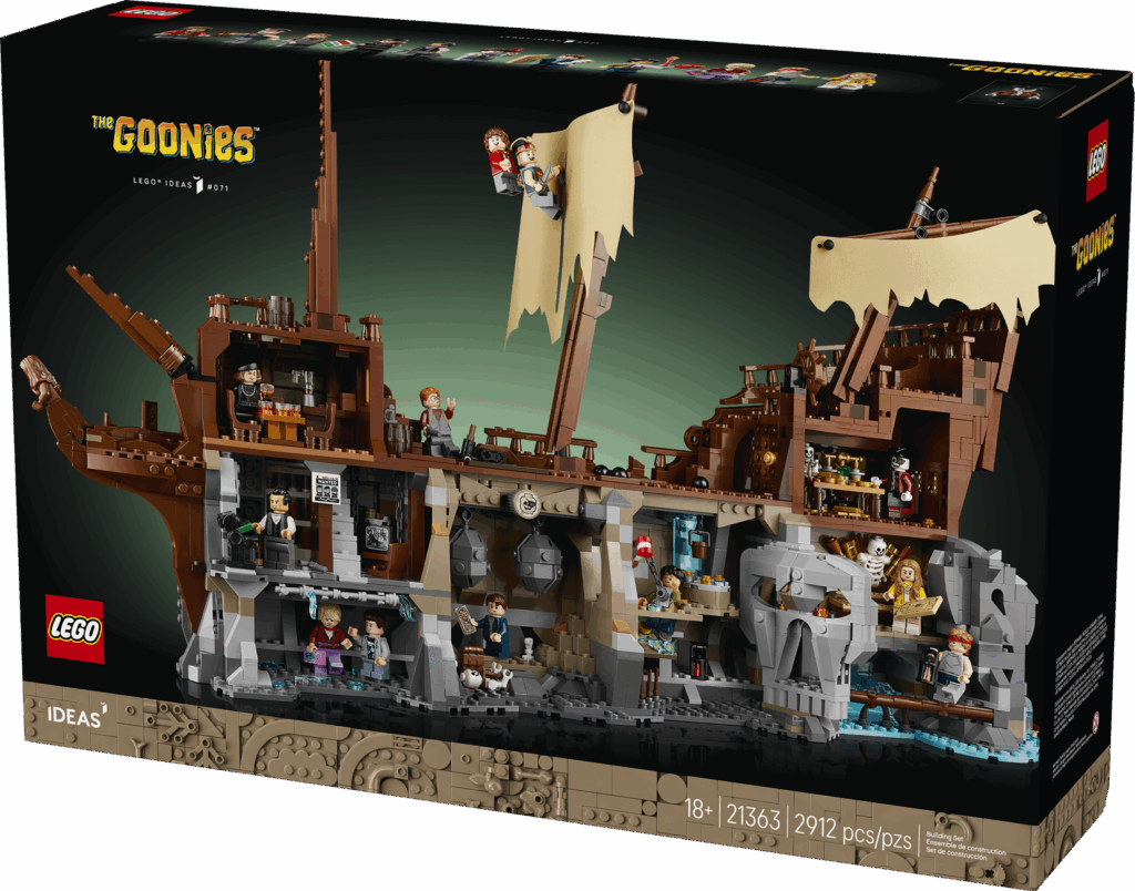 I Goonies, LEGO celebra l'iconico film con un fantastico set che esordirà a Lucca Comics & Games 2025