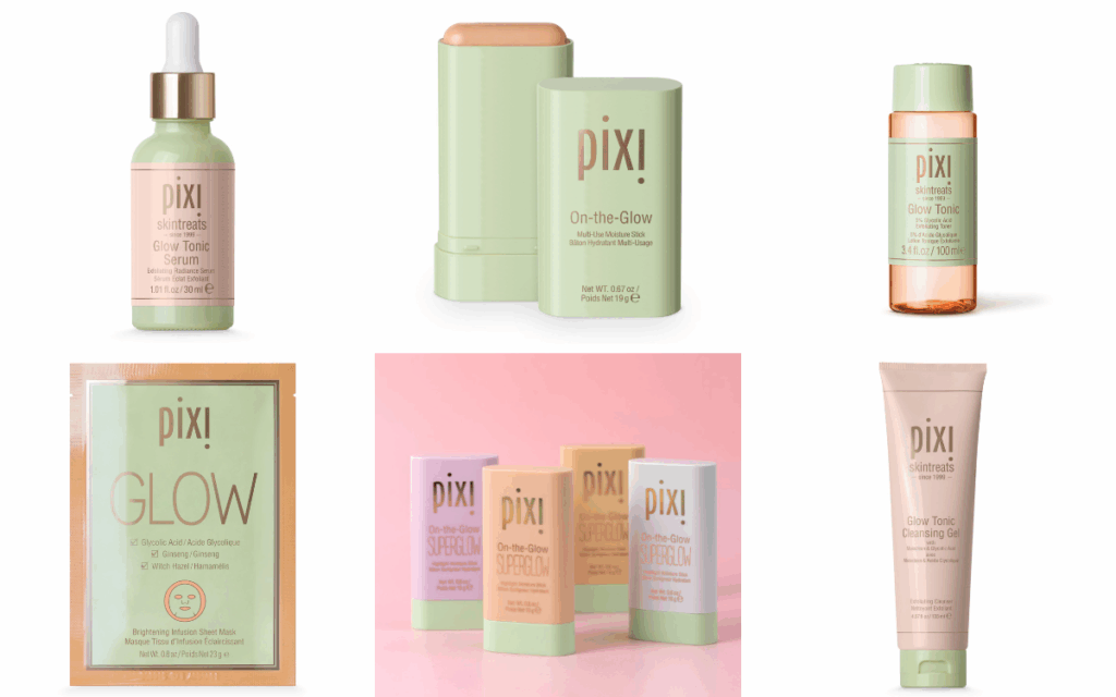 Pixi e la sua linea Glow per un autunno radioso