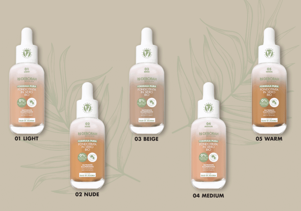 Deborah Milano Formula Pura lancia il Fondotinta in Siero Biologico