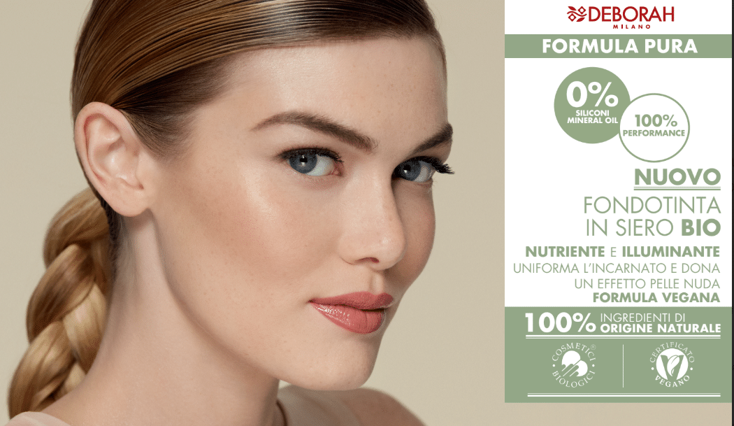 Deborah Milano Formula Pura lancia il Fondotinta in Siero Biologico