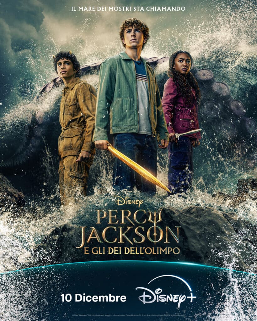 Percy Jackson e gli Dei dell’Olimpo 2: Su Disney+ dal 10 dicembre