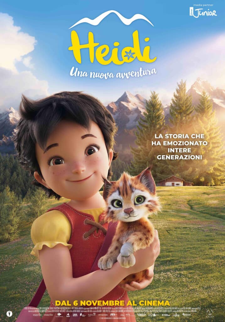 Heidi - Una nuova avventura: Il film d’animazione diretto da Tobias Schwarz, dal 6 novembre al cinema