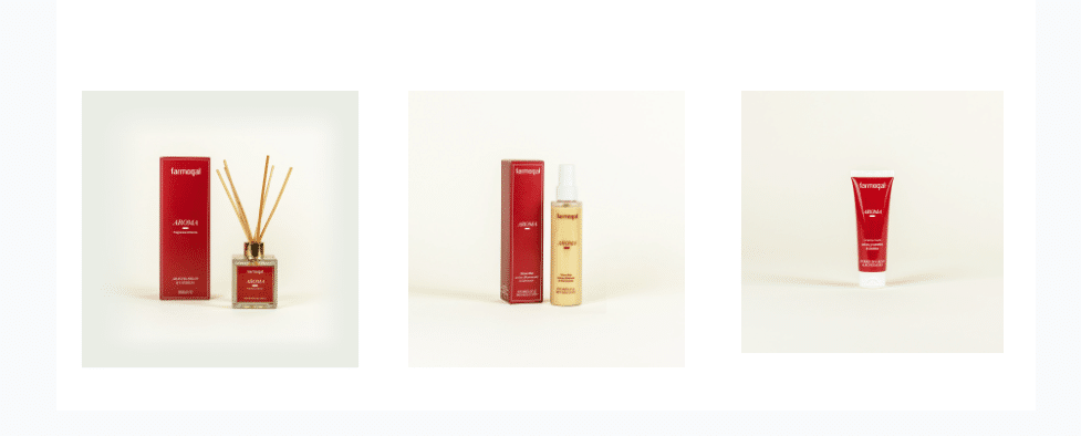 Aroma è la nuova linea di Natale presentata da Farmogal