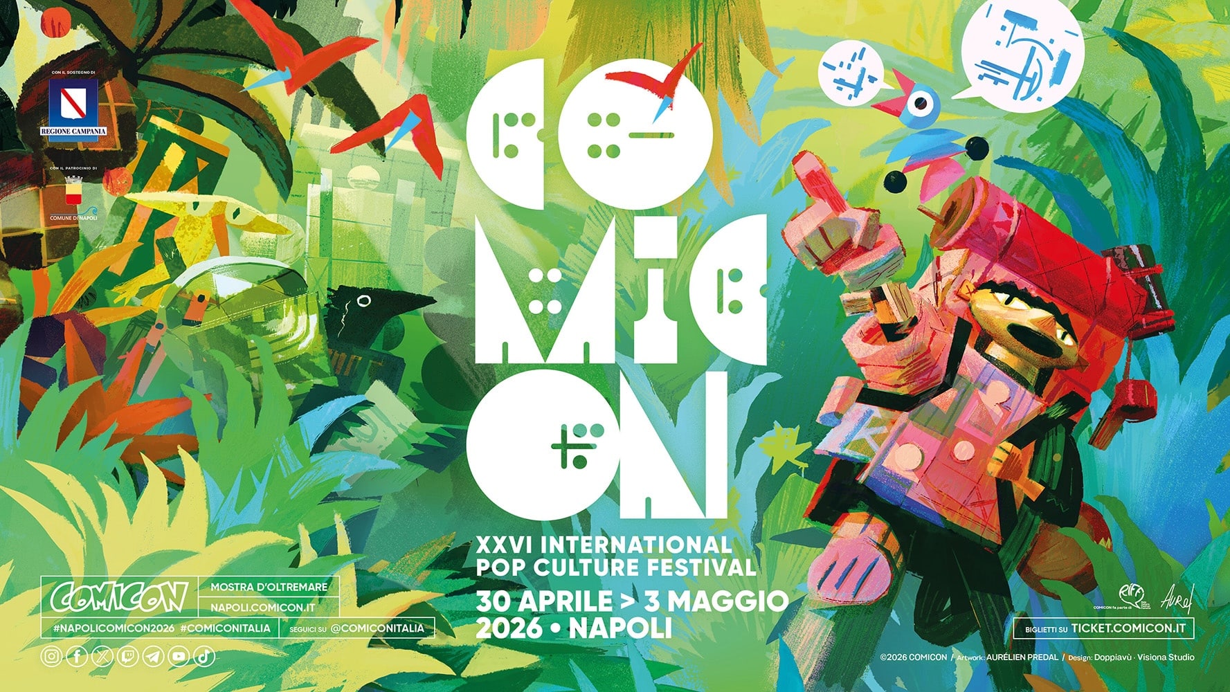 Comicon Napoli 2026: