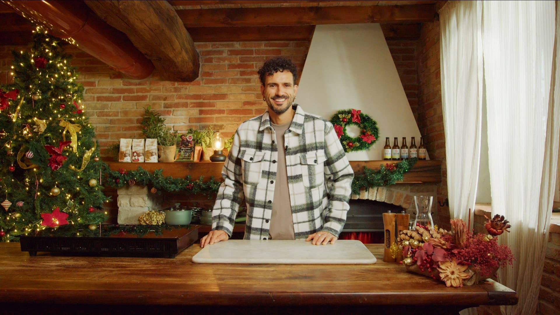 La natura nel piatto – A Natale, Lo speciale con Marco Bianchi, domenica 7 dicembre su Food Network