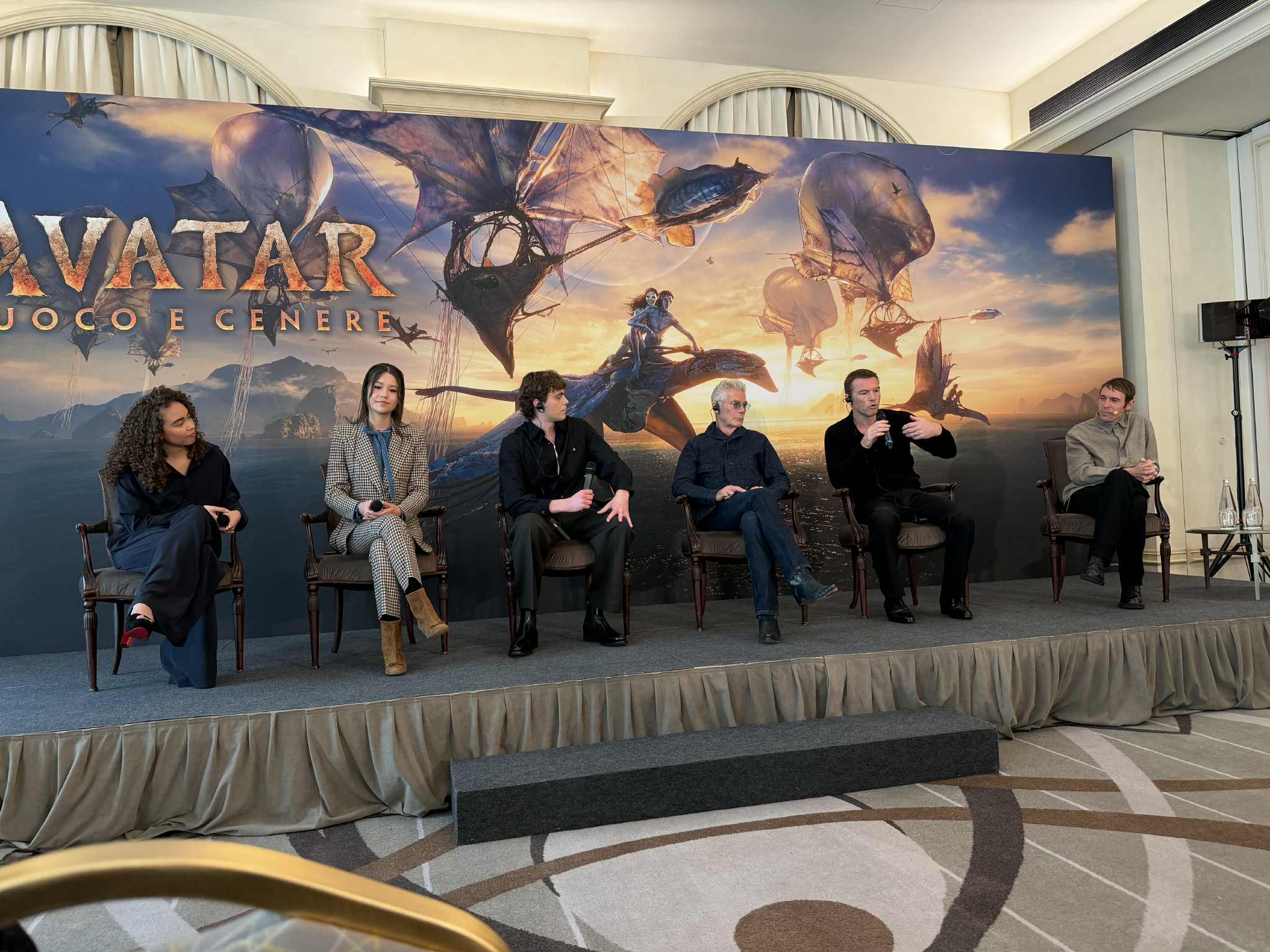 Avatar: Fuoco e Cenere, il cast in conferenza stampa presenta il nuovo capitolo della saga