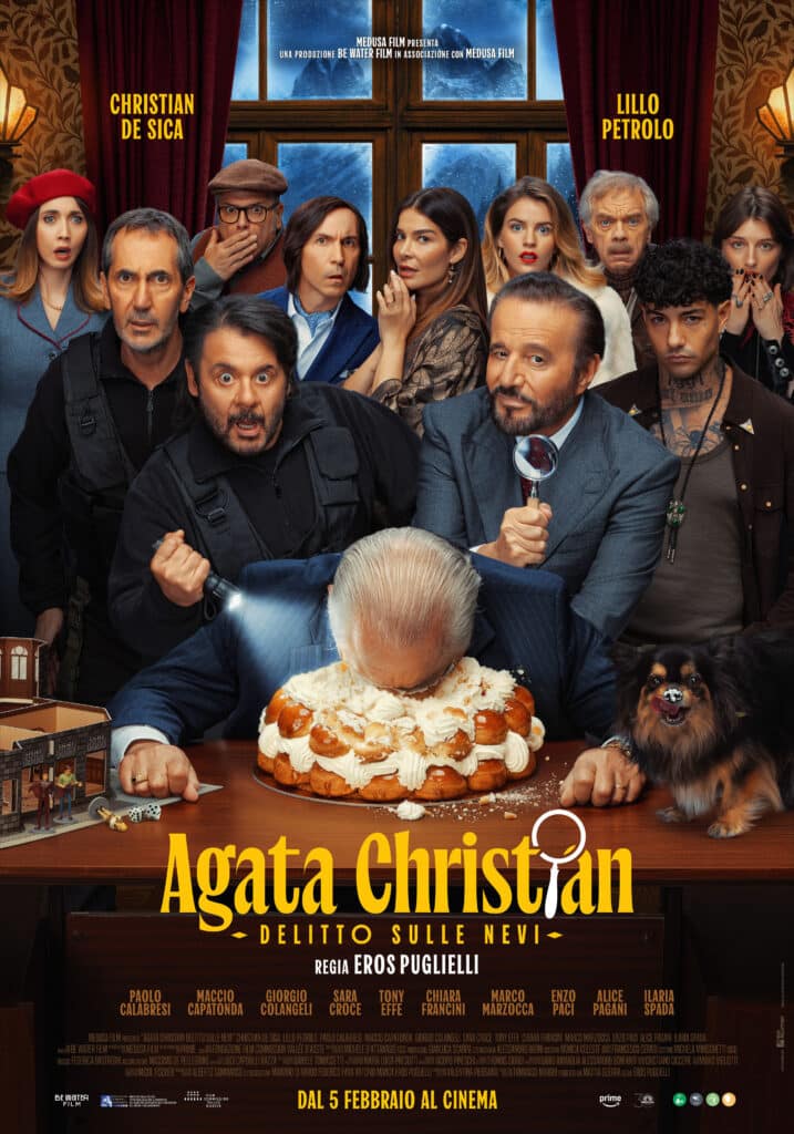 Agata Christian – Delitto sulle nevi: Dal 5 Febbraio al cinema il film con Christian De Sica e Lillo Petrolo | TRAILER