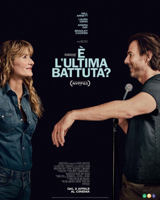 È l’Ultima Battuta? Il nuovo film di Bradley Cooper con Will Arnett e Laura Dern arriva al cinema il 2 Aprile - TRAILER