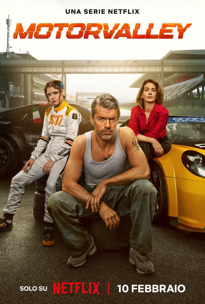 Motorvalley: la nuova serie con Luca Argentero arriva il 10 Febbraio su Netflix