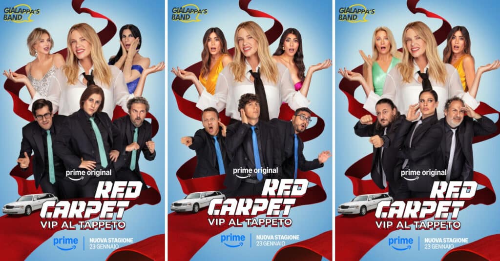 Red Carpet - Vip al tappeto 2: Una clip di Alba Parietti con la sua squadra di bodyguard