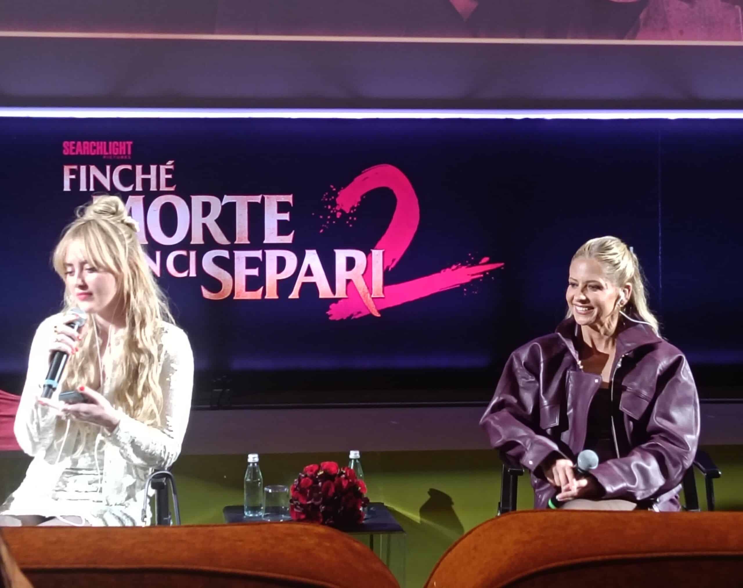 Finché morte non ci separi 2: Sarah Michelle Gellar e Kathryn Newton in conferenza stampa
