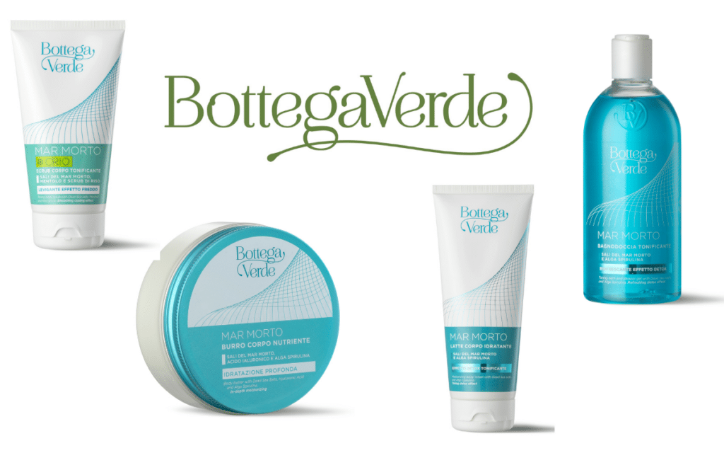 Bottega Verde presenta sette nuove referenze che arricchiscono la linea Mar Morto