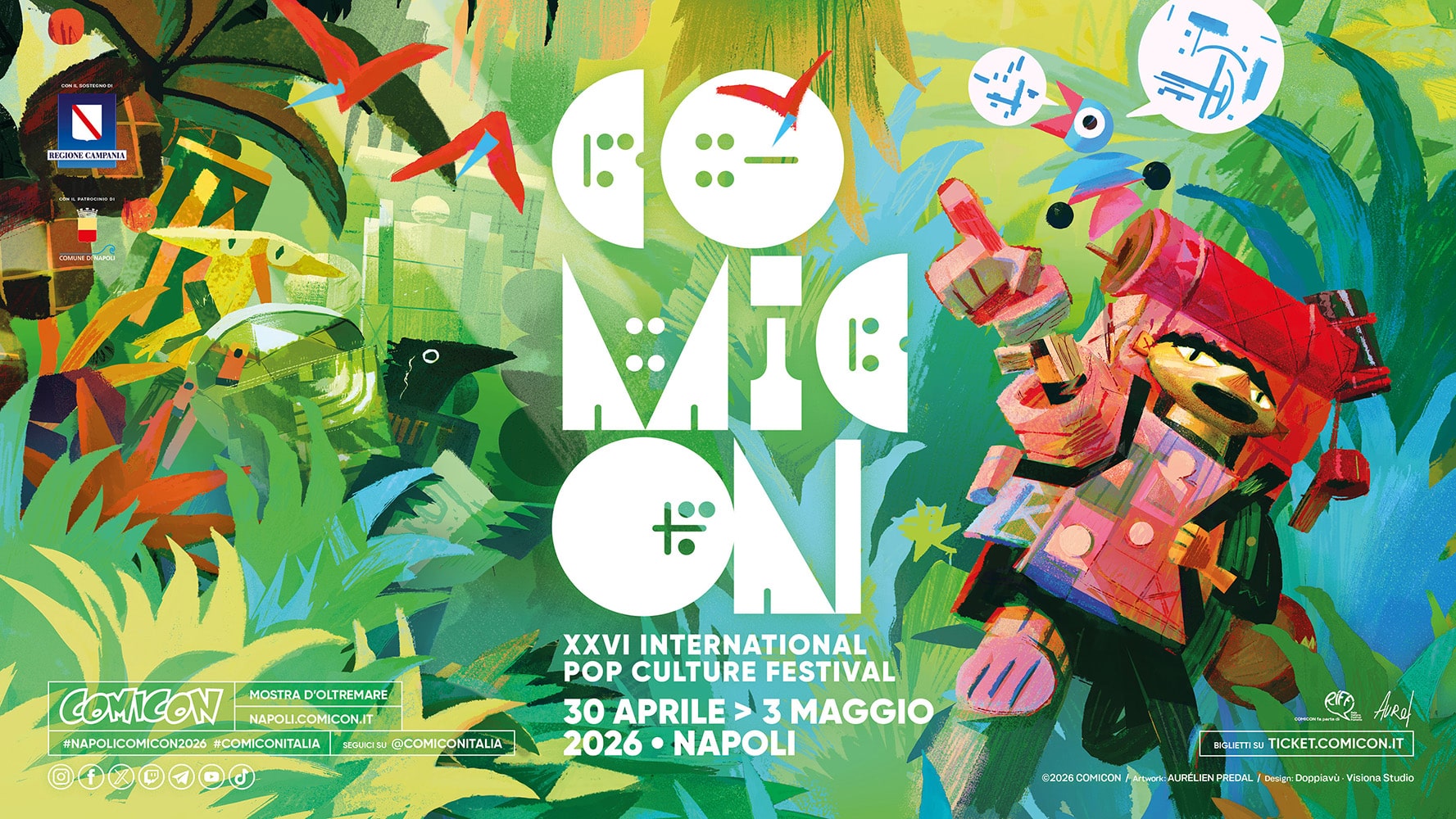 comicon napoli 2026