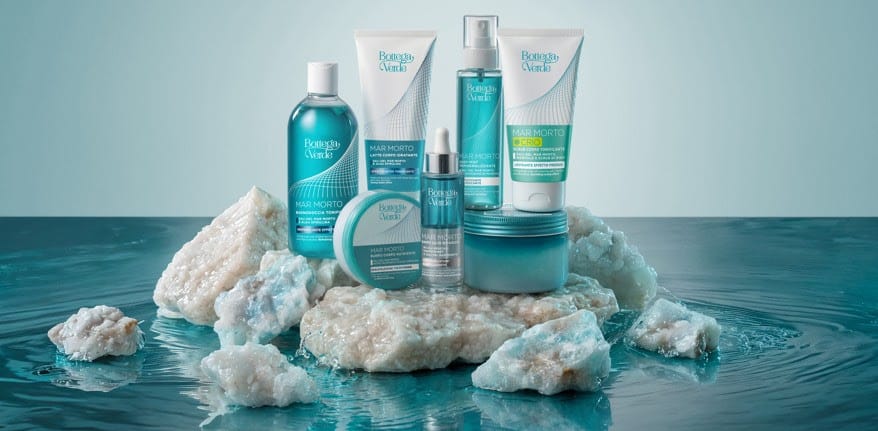 Bottega Verde presenta sette nuove referenze che arricchiscono la linea Mar Morto