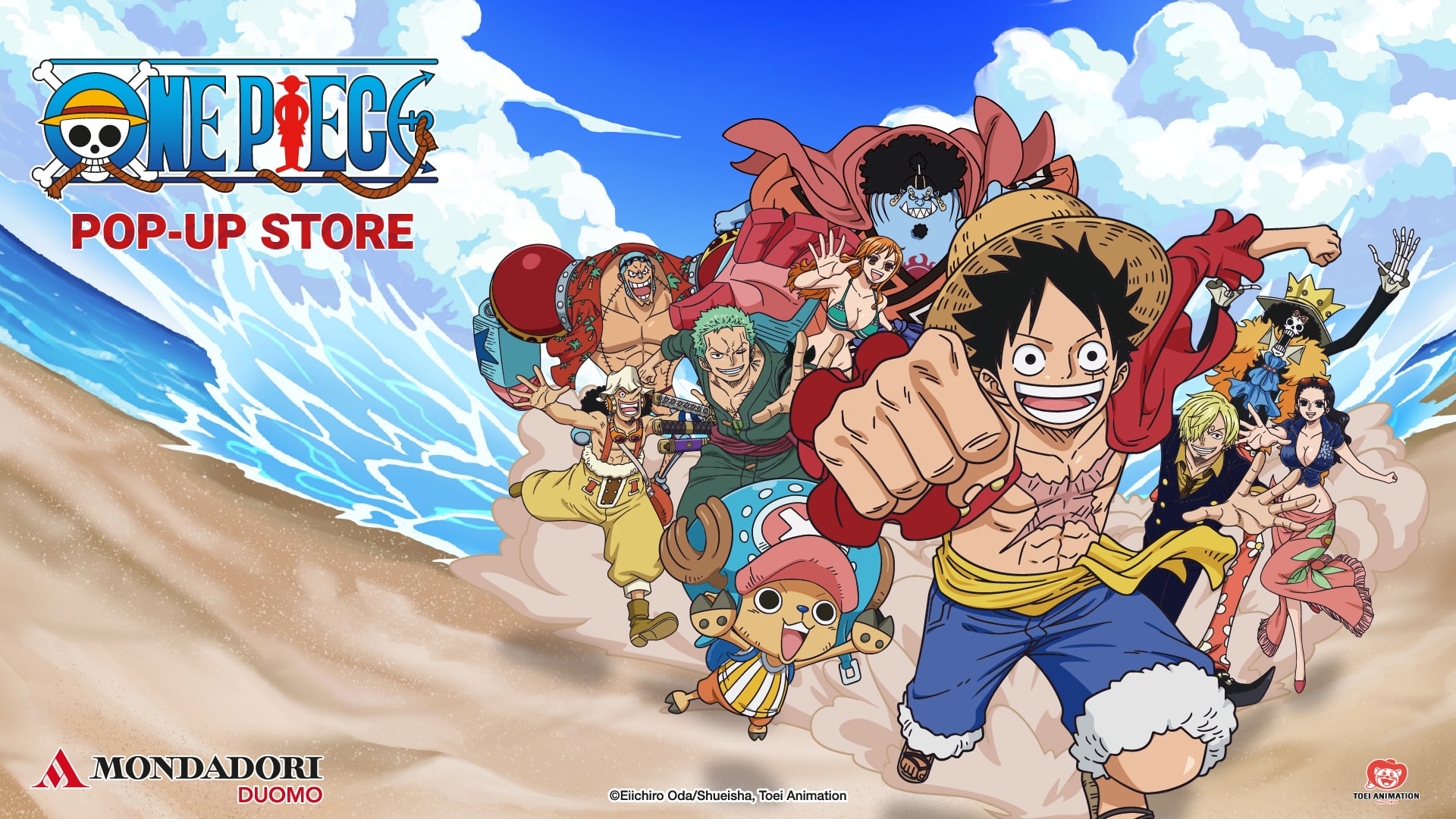 One Piece arriva a Milano con un pop-up store esclusivo, tutti i dettagli