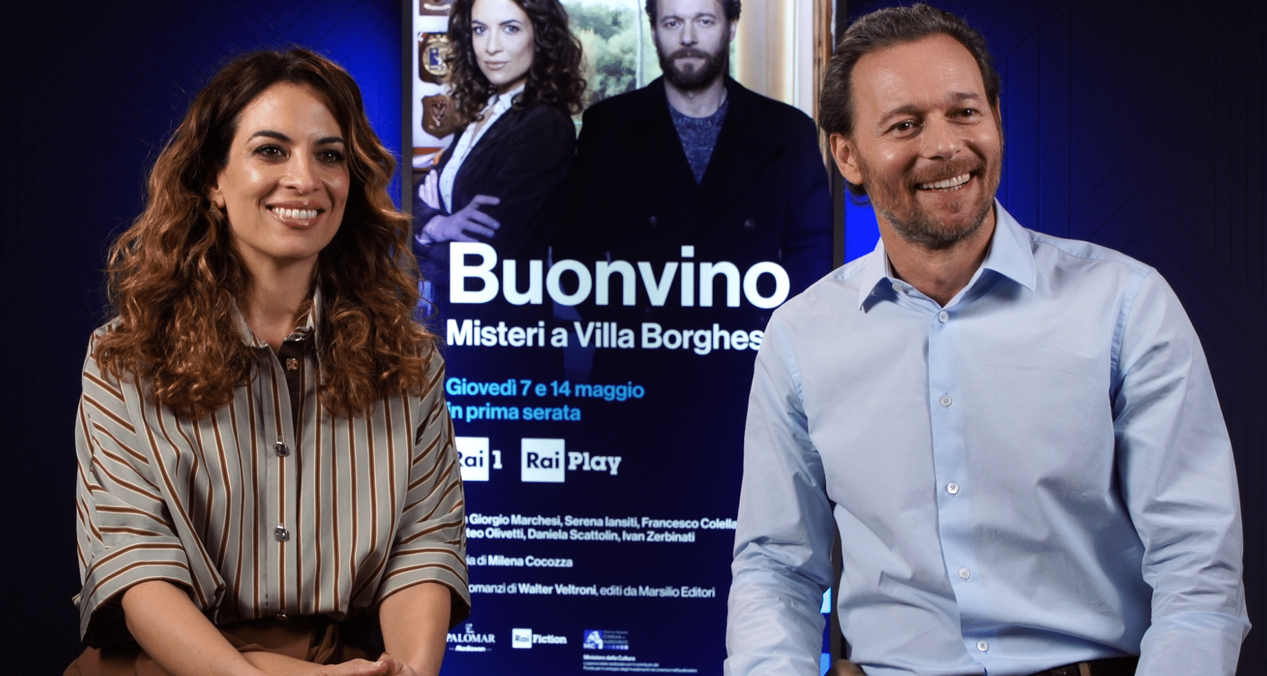 Buonvino – Misteri a Villa Borghese e i suoi personaggi, Intervista a Giorgio Marchesi e Serena Iansiti