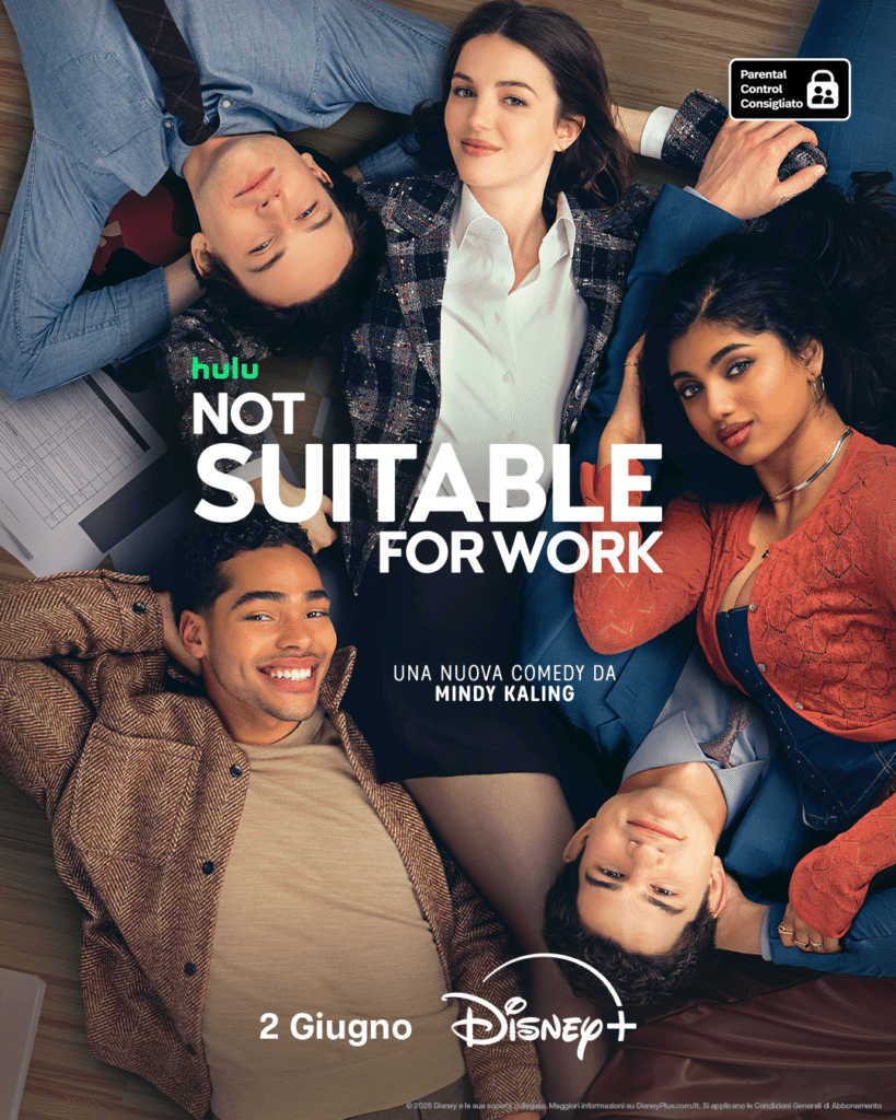 Not Suitable for Work: La nuova serie creata da Mindy Kaling, arriva il 2 giugno su Disney+