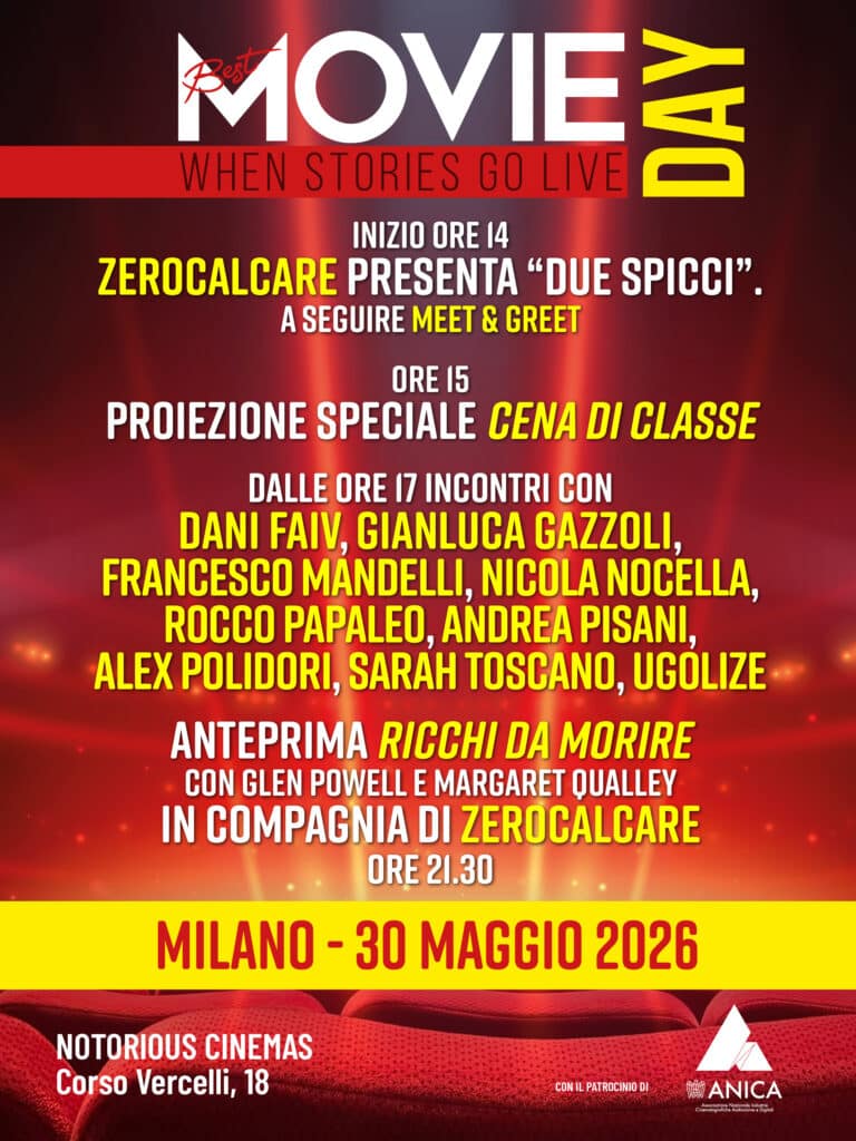 Best Movie Day celebra la cultura pop tra cinema, serie tv e grandi ospiti a Milano
