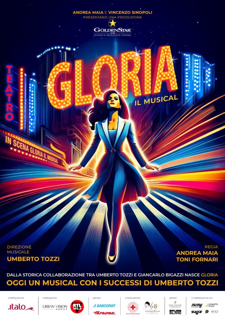 Gloria Il Musical, parte il 23 ottobre da Milano la tournée con Valeria Mancini e Nick Casciaro
